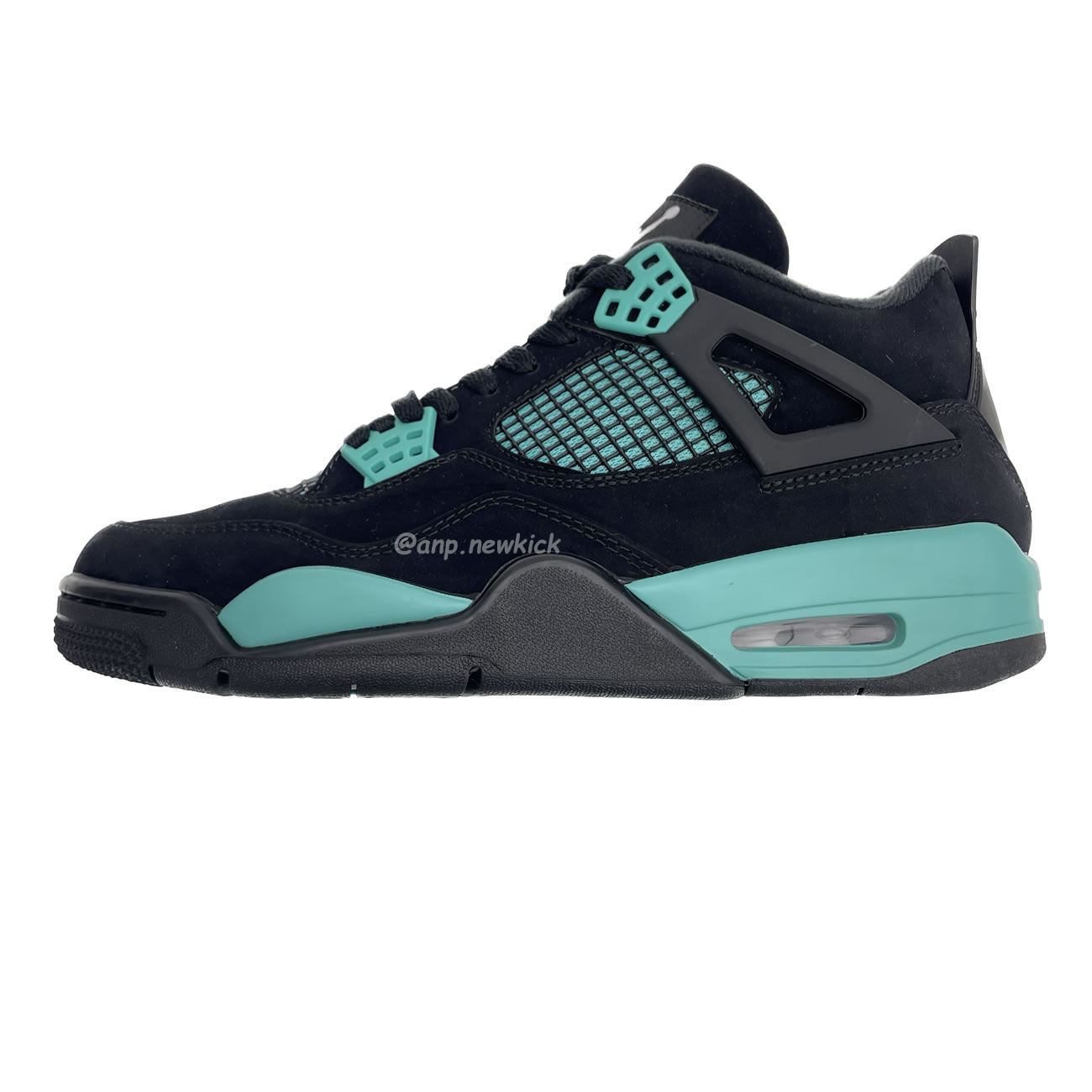 Air Jordan 4 Retro Tiffany Black Green (1) - newkick.vip